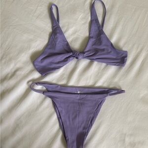 Toast Swim Purple Bikini Set